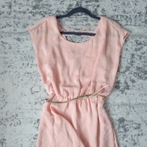 City Triangles Blush Dress